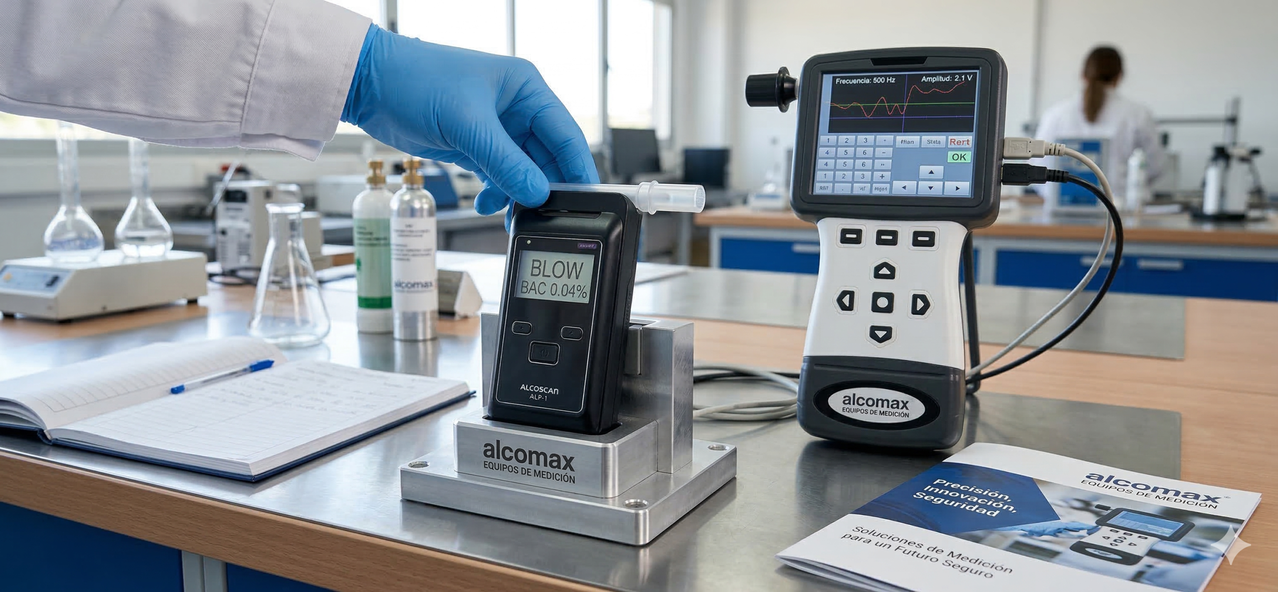Calibracion de alcoholimetros